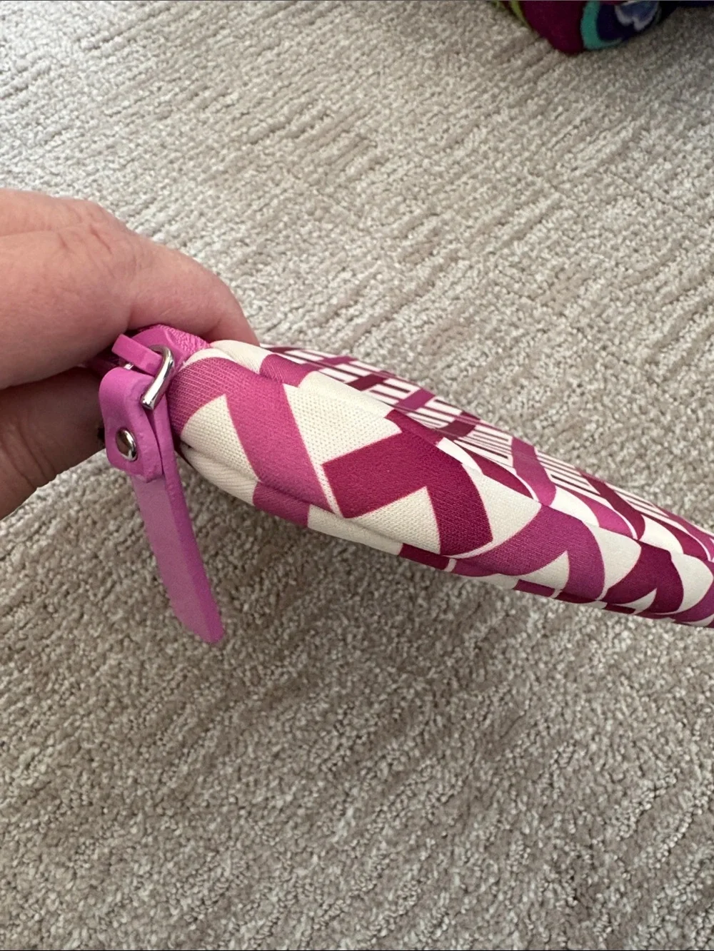 Vera Bradley Fuchsia & Magenta Lattice Tablet Sleeve